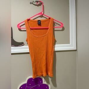 GAP Bright Orange Sleeveless‎ Top